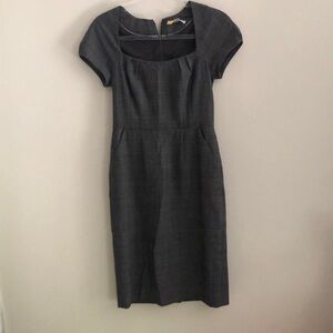 Banana Republic Grey Sheath Dress SZ0
